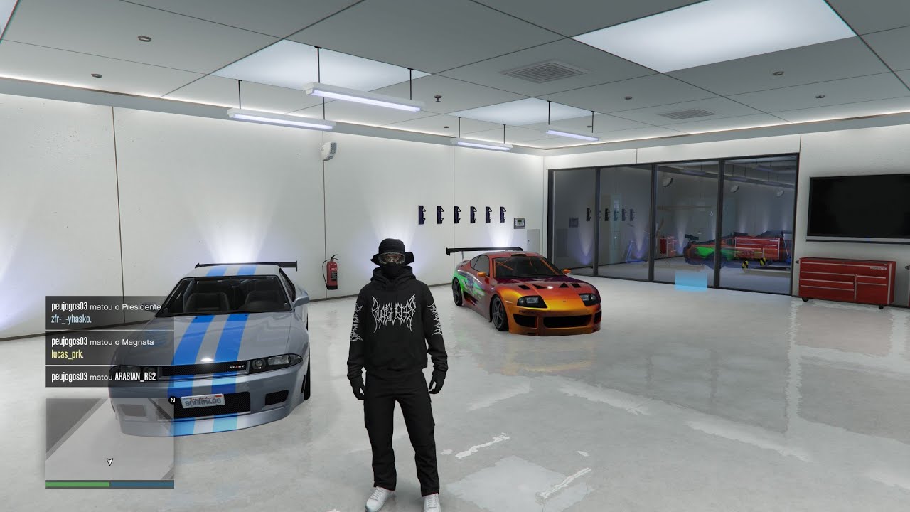 Mostrando meus carros no GTA online se inscreve ai