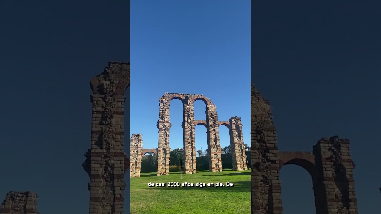 🏛️Qu&eacute; ver en M&eacute;rida: El Acueducto de los Milagros #merida #historiaromana