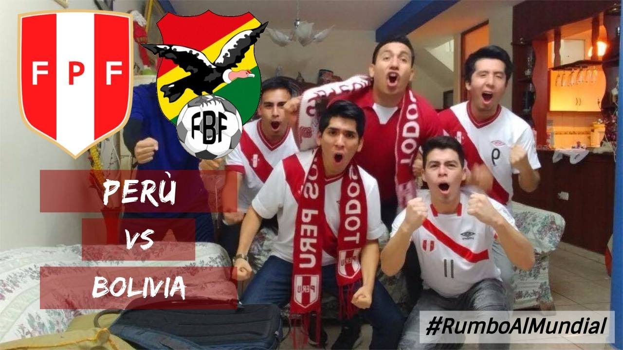 PERU VS BOLIVIA | 31-08-17 | REACCIONES ELIMINATORIAS RUSIA 2018
