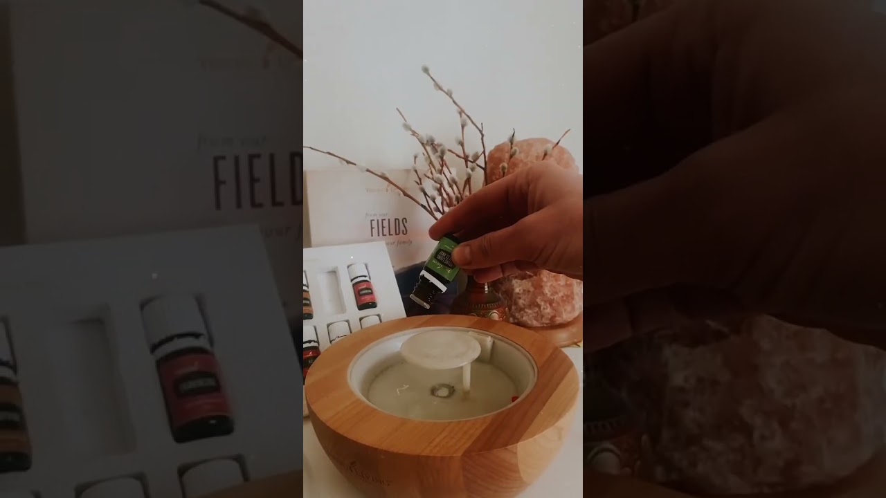 Best way to use essential oils - diffuser.