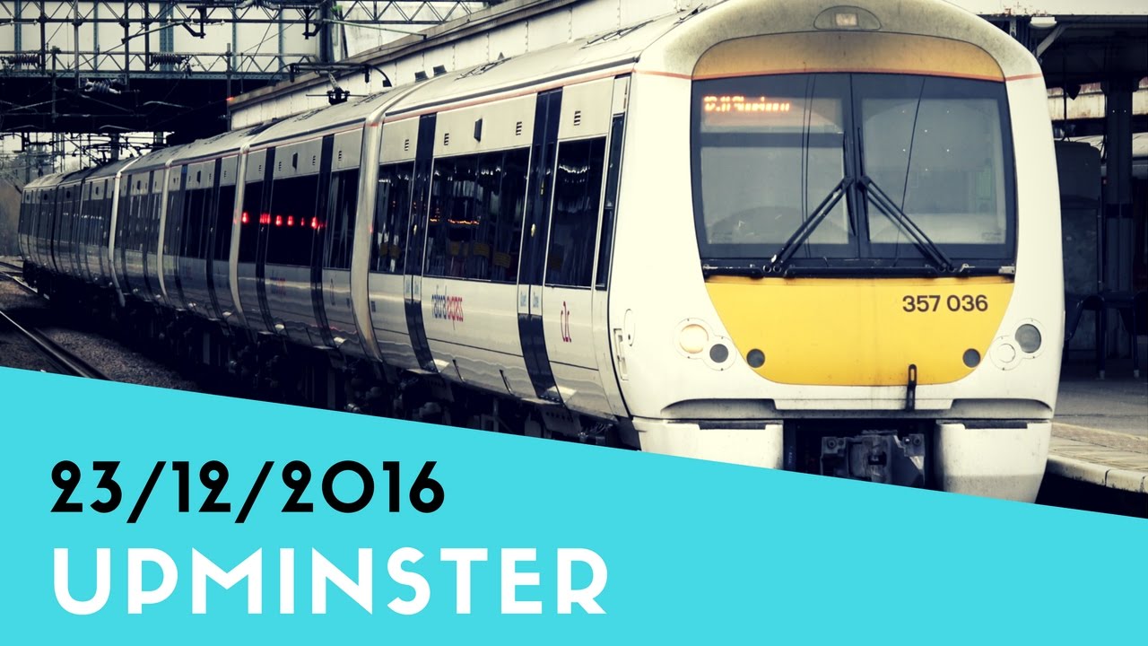 Upminster Station | C2C | Class 357 | 23rd December 2016