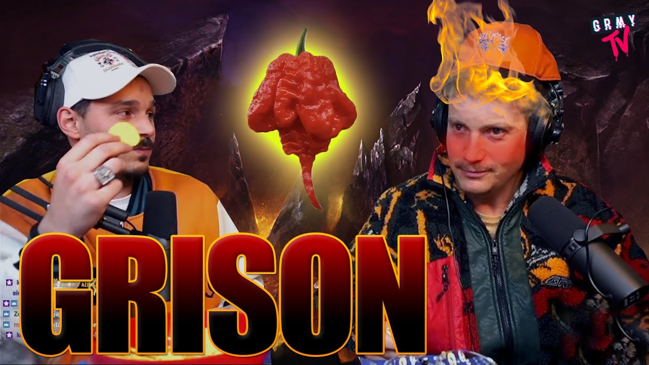 GRISON: Hace beatbox mientras prueba los picantes más potentes | GRIMEY TV