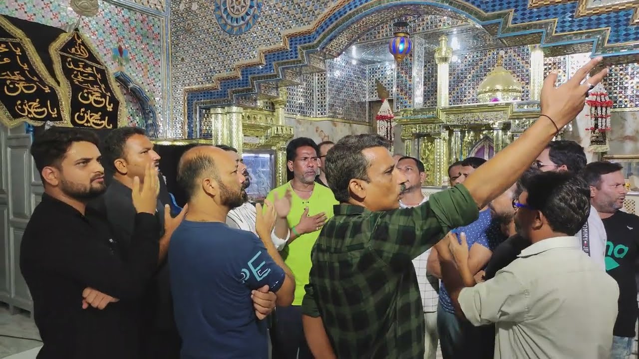 Kya Hua Shame Gariba Kya Hua | Anjuman Merajul Islam Lucknow | Noha 2022 | Dargah Hazrat Abbas |
