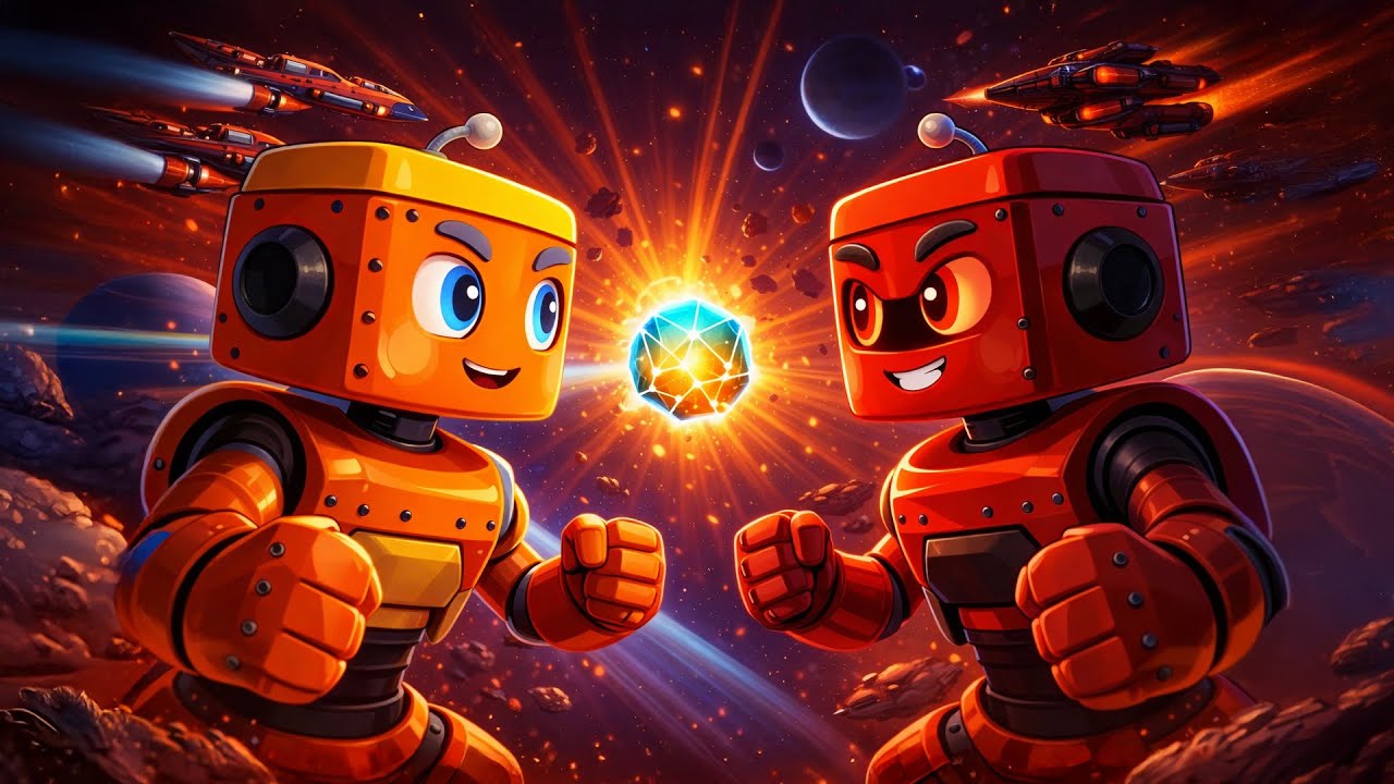 🚀 Rusty vs Dusty: The Space Chase | Power Stone Adventure