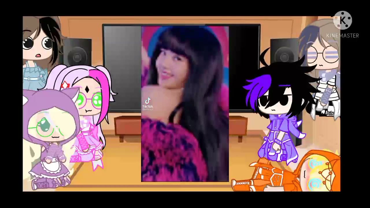 Naruto reagindo futuro da Hinata as Lisa do Black pink  (naruhina)