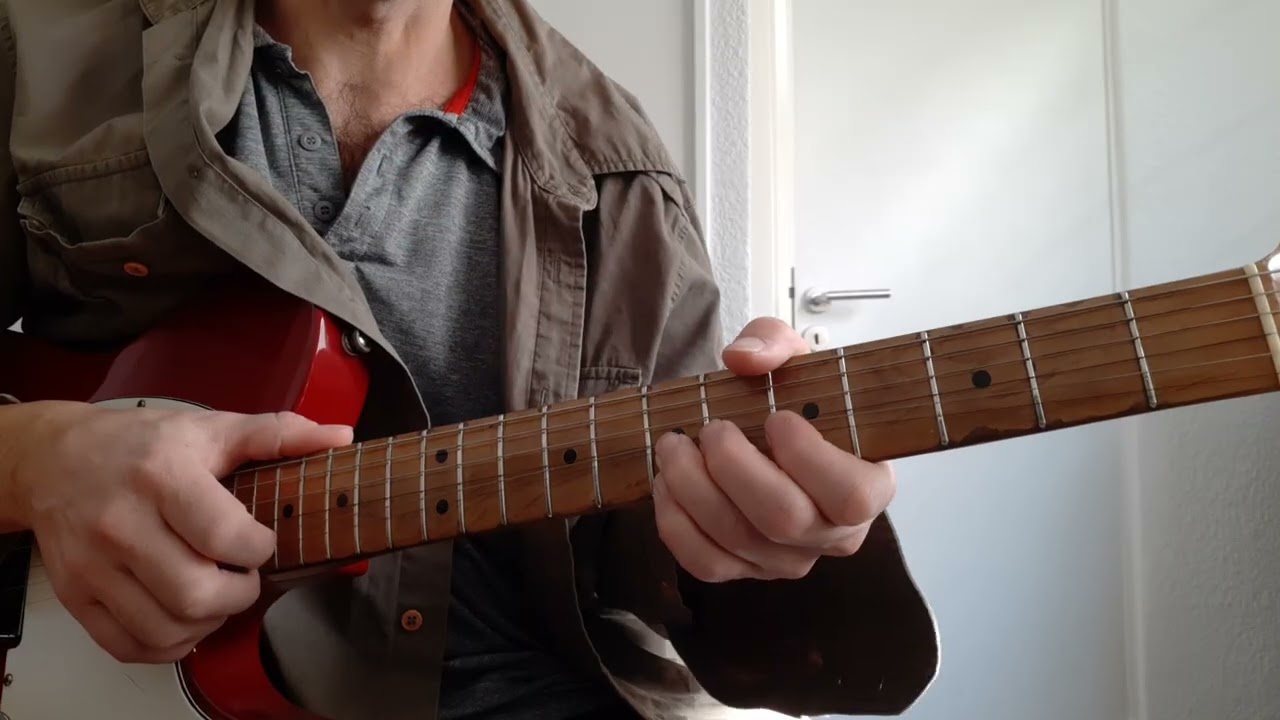 Ejercicio para tocar BLUES con pentatónica mayor