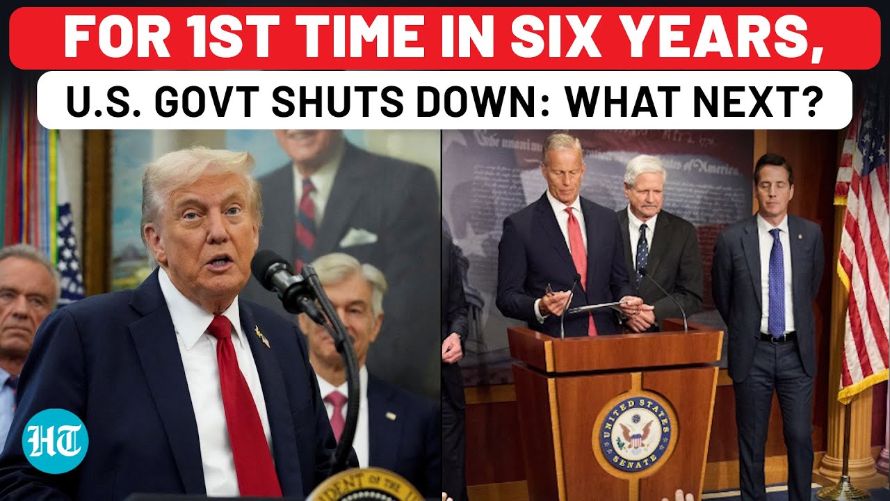 US Govt Shutdown: How Will America Function After Trump Admin Runs Out Of Money? Explained In 4 Mins