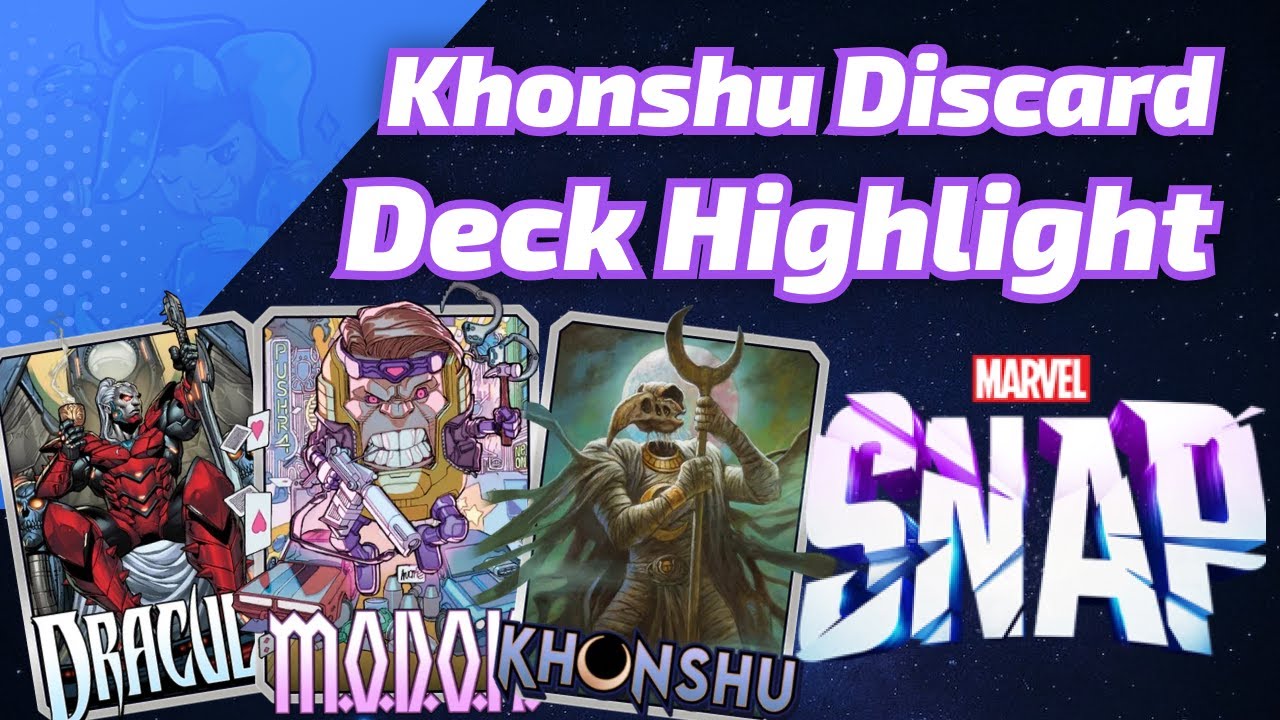 Khonshu Dracula Discard | Marvel SNAP Deck Highlight
