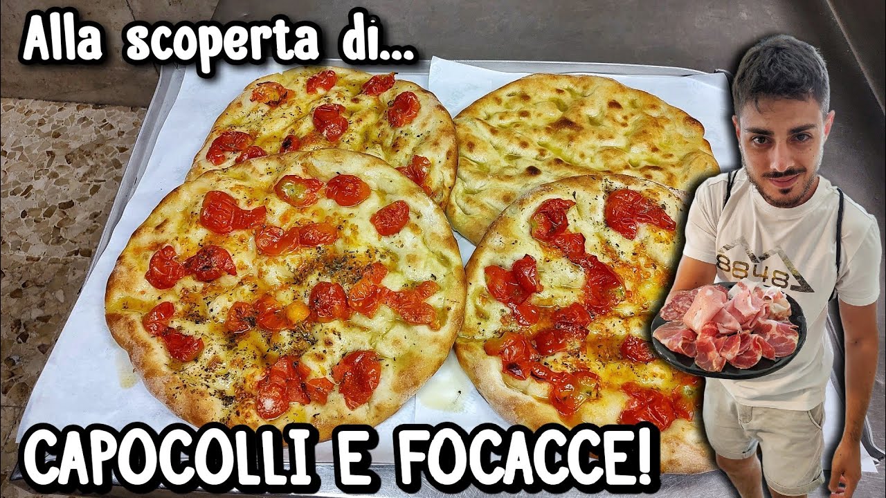 Come si fanno il capocollo e la focaccia di Martina Franca?