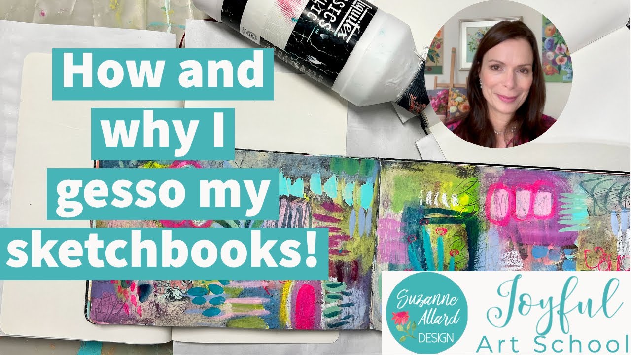 How and why I gesso my sketchbooks!