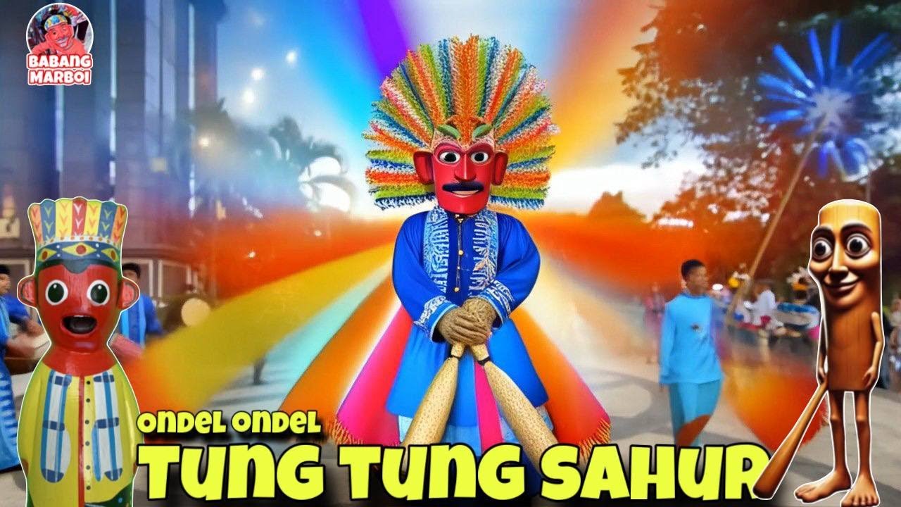 LAGU JANGAN TAKUT  SAMA ONDEL ONDEL TUNG TUNG TUNG SAHUR BALLERINA CAPPUCINA | ONDEL ONDEL BETAWI