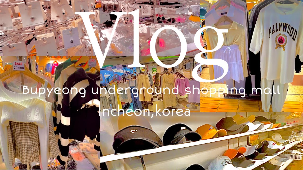 SHOPPING IN KOREA VLOG🛍️🇰🇷| BUPYEONG UNDERGROUND SHOPPING MALL | FASHION | OOTD| SUBWAY|JUST NORI