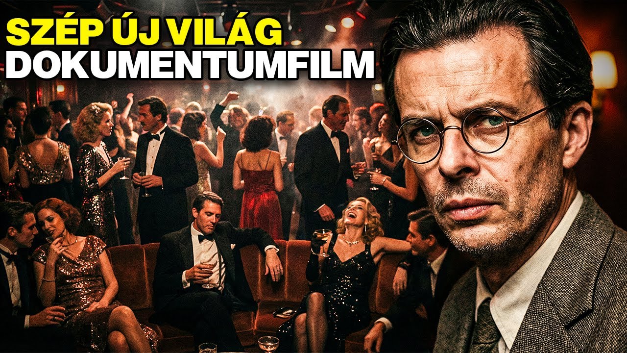 Sz&eacute;p &Uacute;j Vil&aacute;g: Aldous Huxley Figyelmeztet&eacute;se egy Az &Eacute;lvezet &Aacute;ltal Uralt T&aacute;rsadalomr&oacute;l-Dokumentumfilm