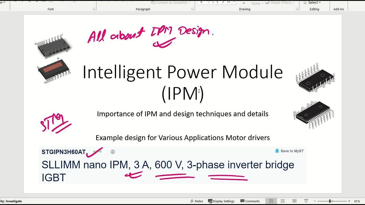 076 IPM IPM IPM (Intelligent Power Module) details and design training Part2