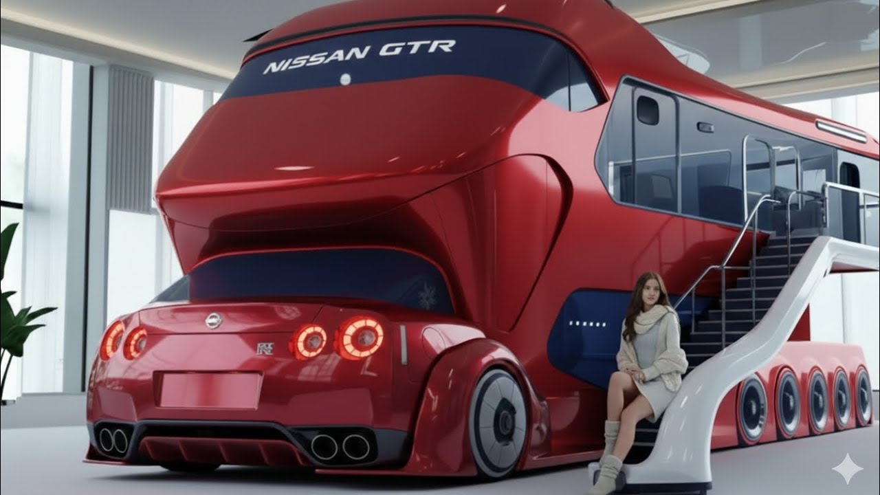2026 Nissan GT-R Motorhome?! 😱 Supercar Meets Camper Van!