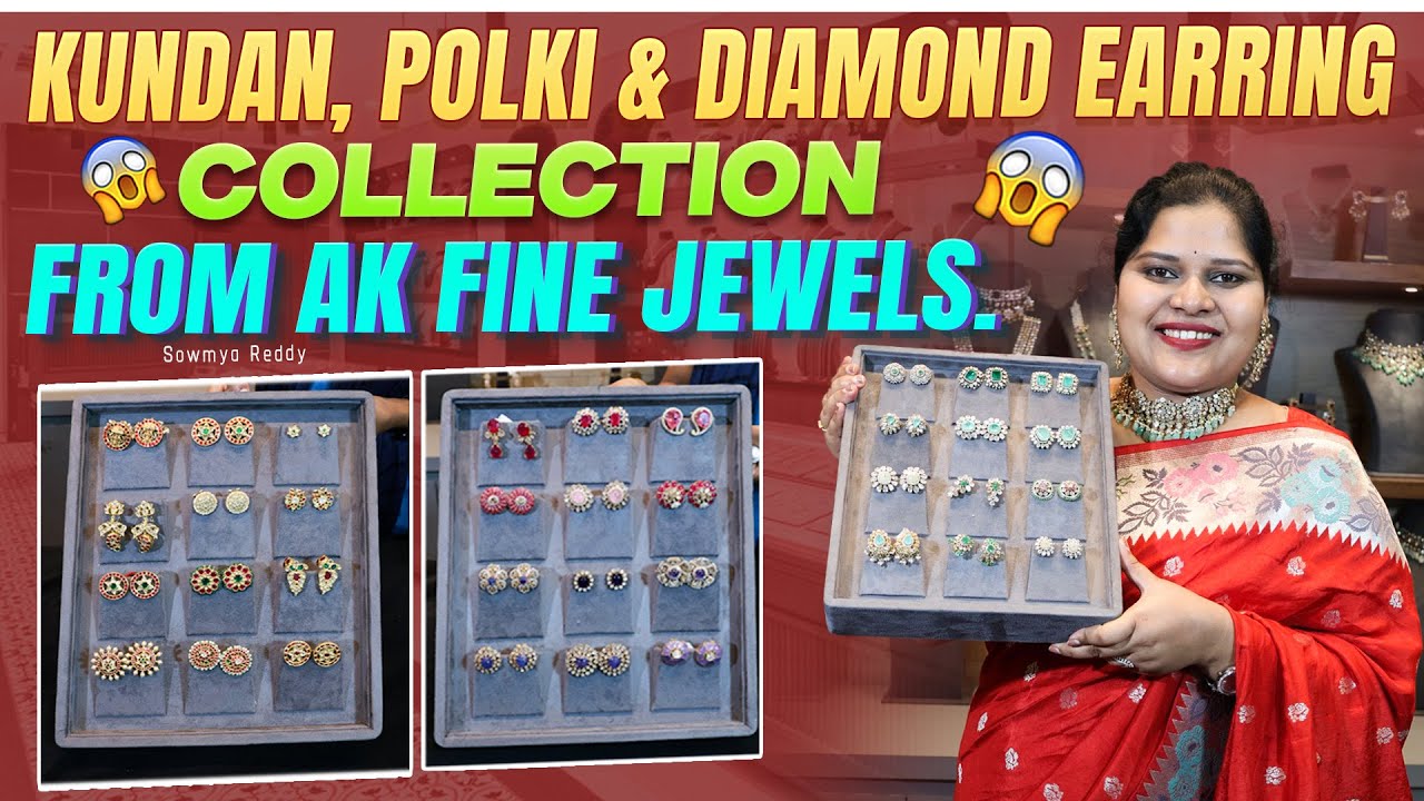 Stunning Diamond & Polki Earrings You Need to See! (2026 Collection)