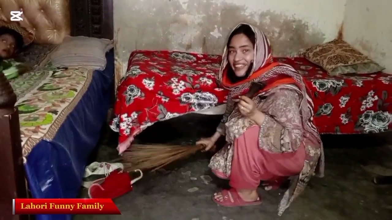 Lahori Funny Family ki Ghar ki safai||
