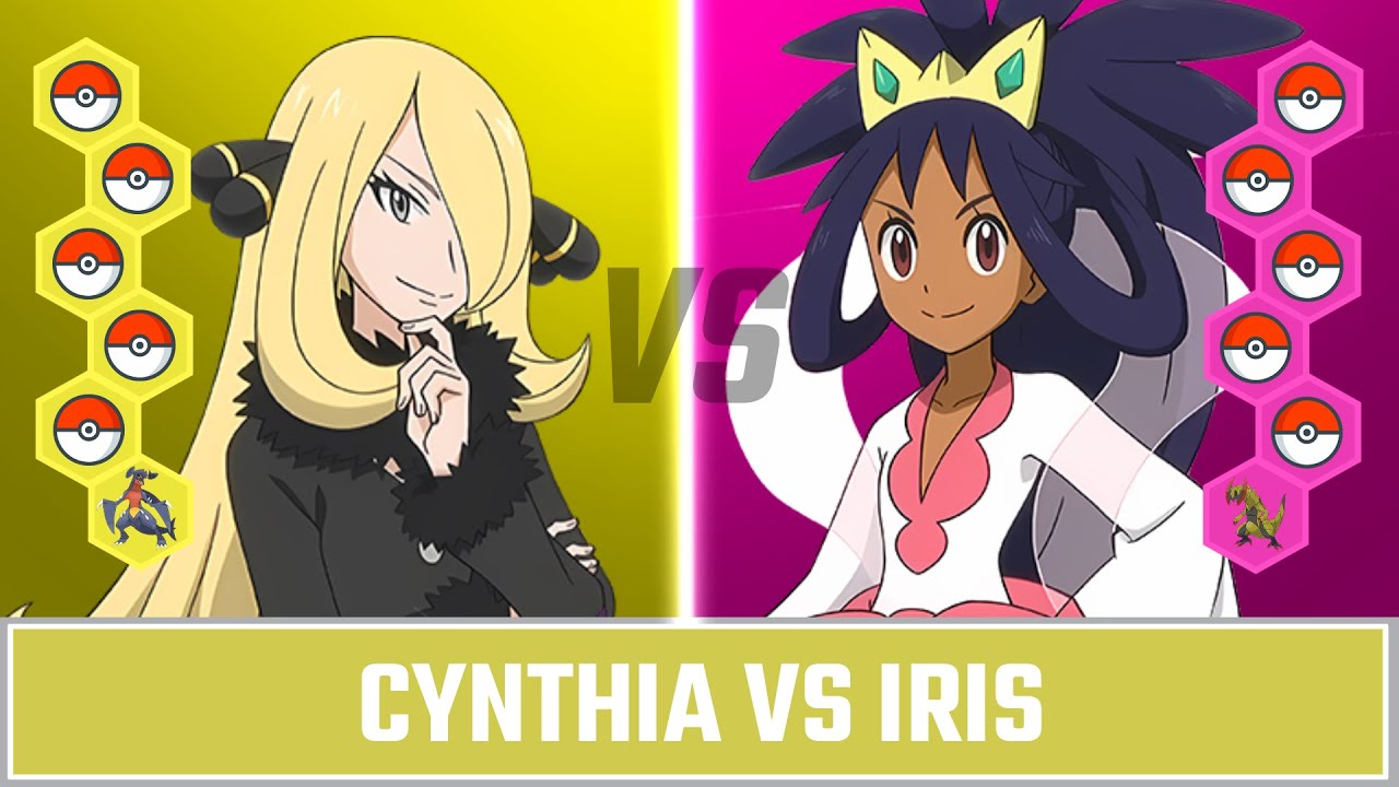 Champion Pokemon Battle: Cynthia vs Iris