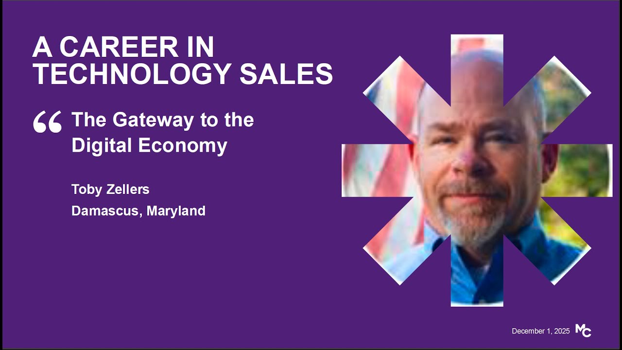 Fireside Chat Career Series: Careers in Selling Information Technology.