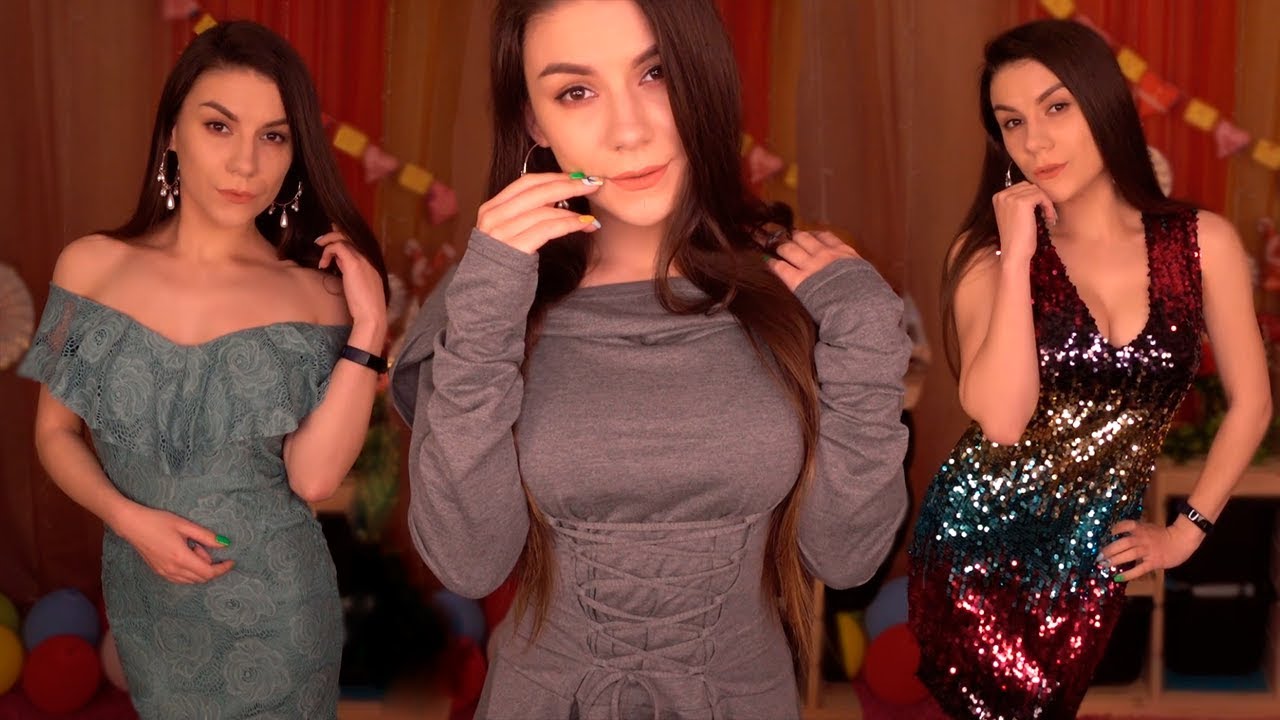 АСМР✨ Болталка и Примерка Платьев 👗с сайта DRESSLILY - Шепот, Звуки тканей