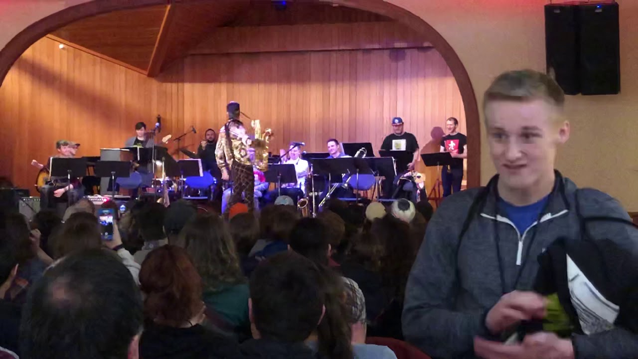 Leo P. playing Mahna Mahna at the Sitka Jazz Festival