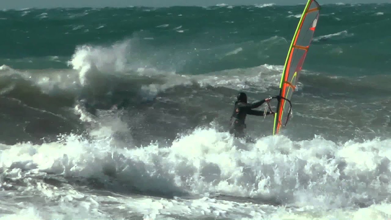 Виндсерфинг.Wave Anapa-Surfing 07.03.2013
