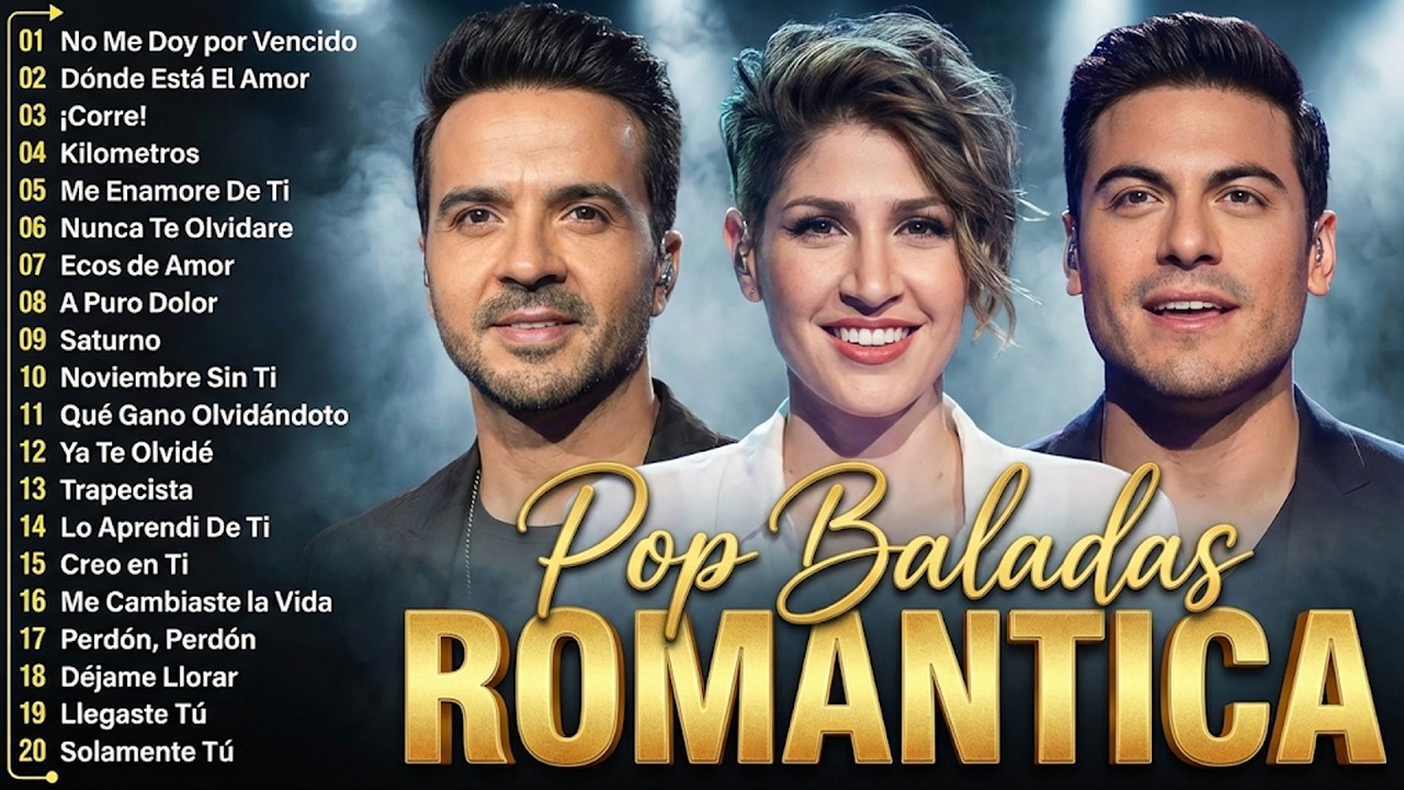 Mix Música En Espanõl - Balada Pop 2026 - Yuridia, Ha Ash, Reik, Rio Roma, Camila, Sin Bandera,...