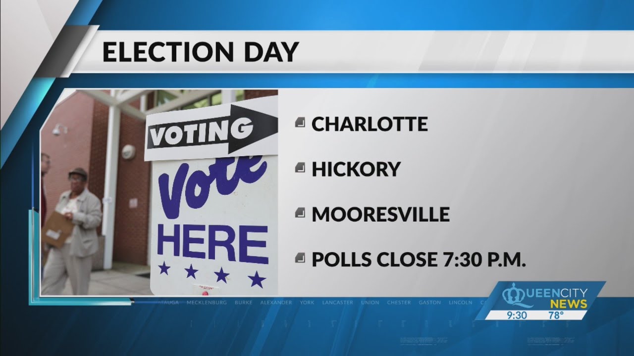 A guide to Election Day for Charlotte area voters