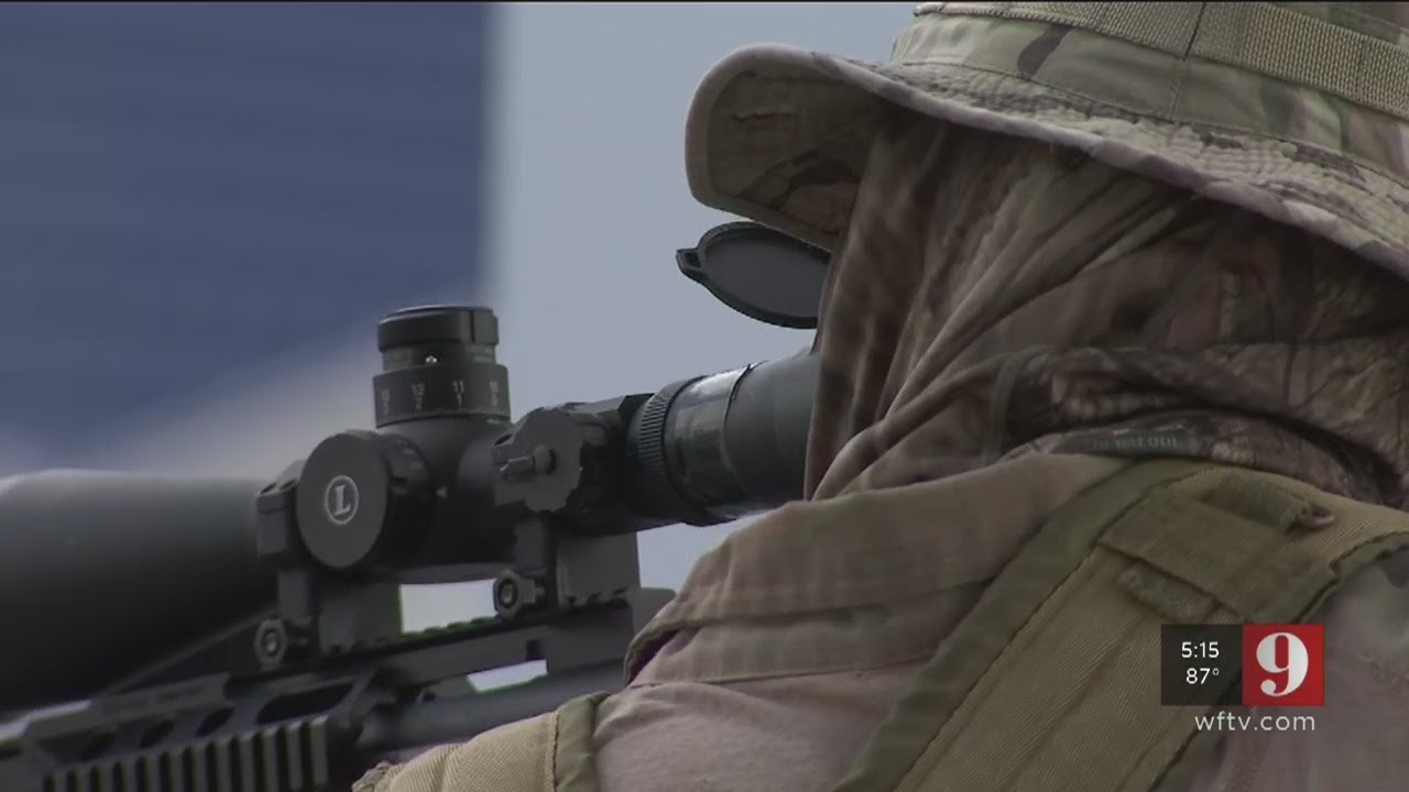 Video: SWAT teams practice sniper response at Camping World Stadium