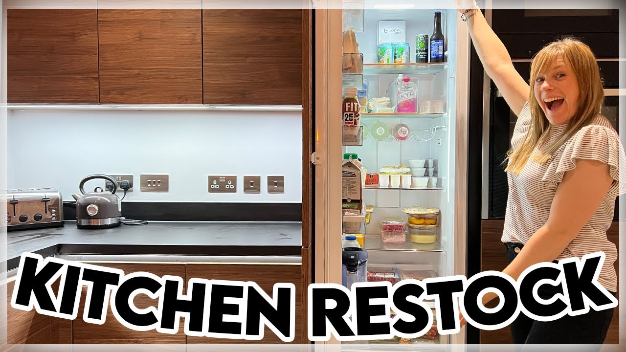 Food Shopping Haul & Kitchen Organisation