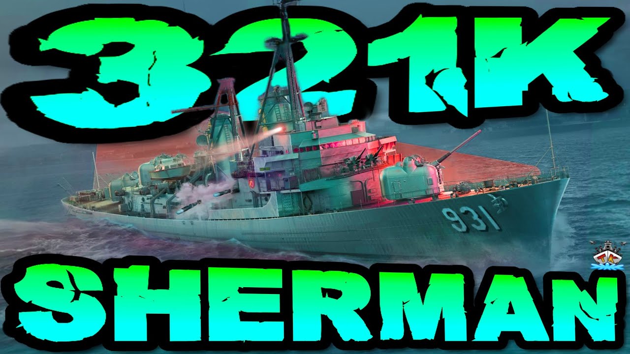 Sherman drückt 321K DMG *RATATATA* im 