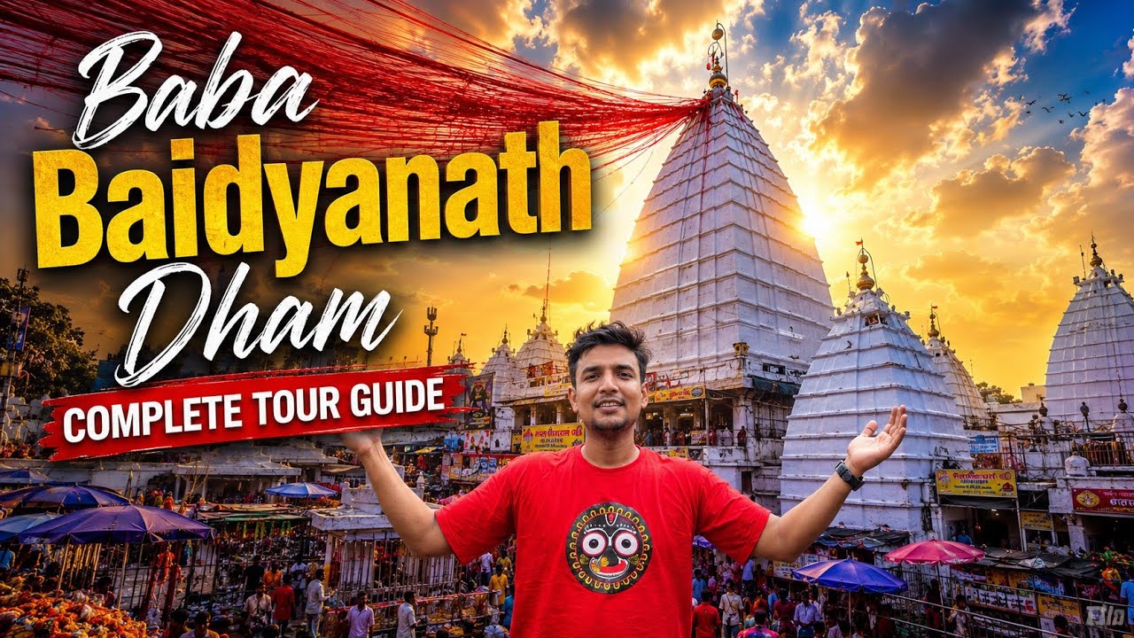 🙏 Baba Baidyanath Dham Complete Tour Guide 2026 | How to go, where to stay, darshan & total budget 🙏