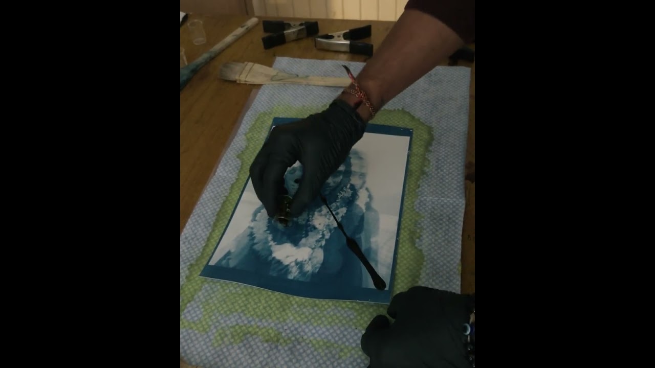 Gum Printing with Ian Phillips-McLaren #altprocess  #GumPrinting  #GumBichromate