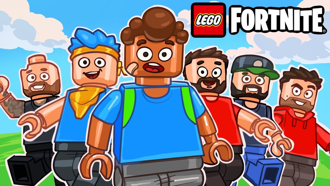 We started our own Lego Fortnite server! (ft. Courage, Ninja, Sypher, & Tim)