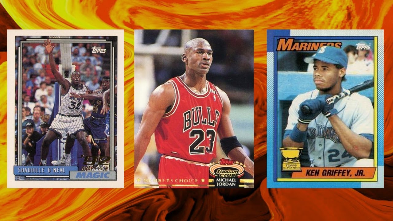 Top 50 Highest Selling Junk Wax Era Sports Cards! July 20th - July 27th 2025