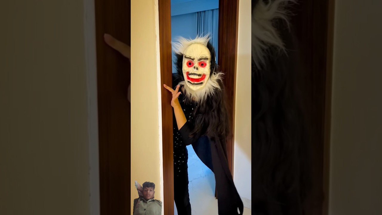 Bhoot Ko mar diya 🤣🔥 || #comedy #funny #bhoot #ghost #horrorstories #ytshorts #priyalkukreja