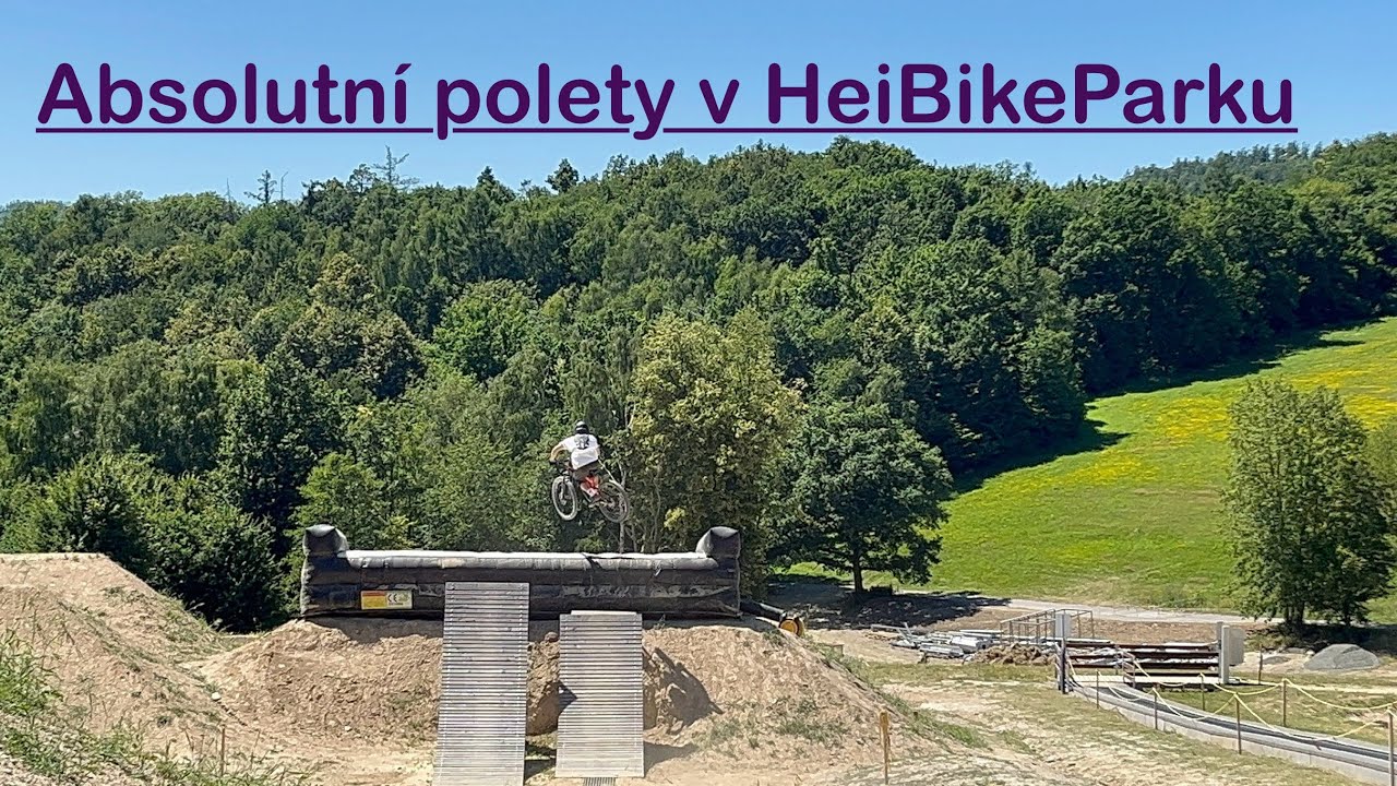 Bikepark Tošovice - (ve vzduchu)