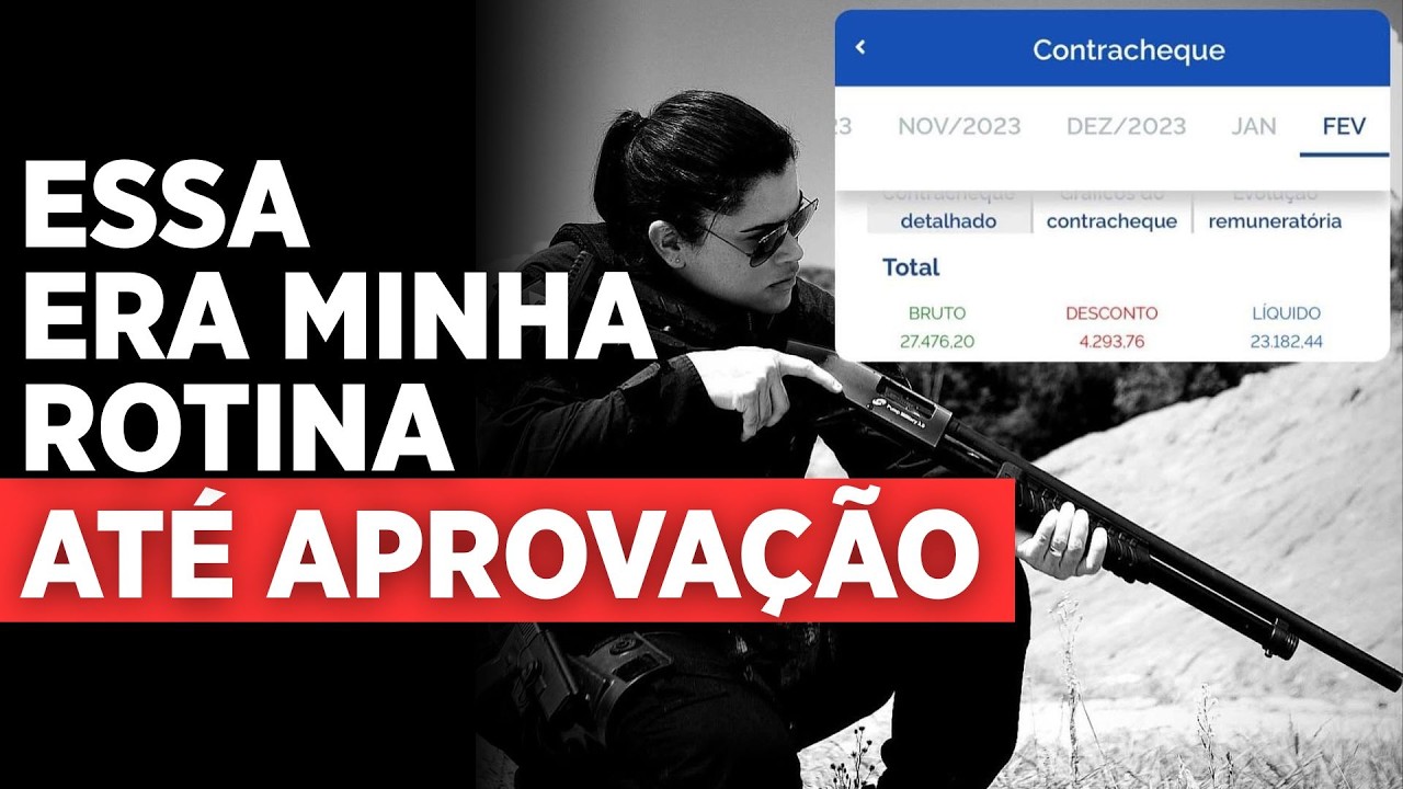 Passei na Primeira Tentativa (Mesmo Trabalhando o Dia Inteiro)