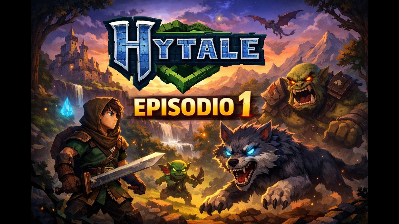INIZIAMO il NOSTRO MONDO di HYTALE!! hytale survival EP1
