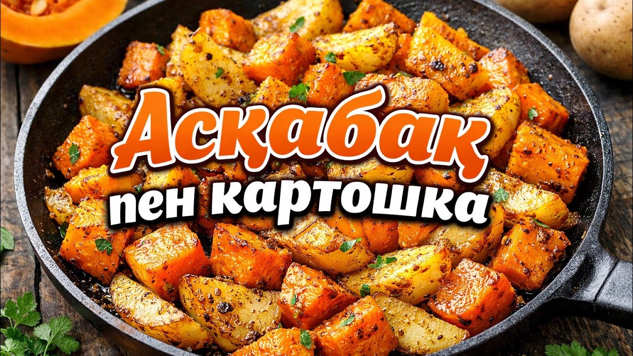 асқабақ пен картошкаасқабақ рецептікартошка қуырмаүй тағамдарықазақша рецептоңай асдәмдіасасқабақпен