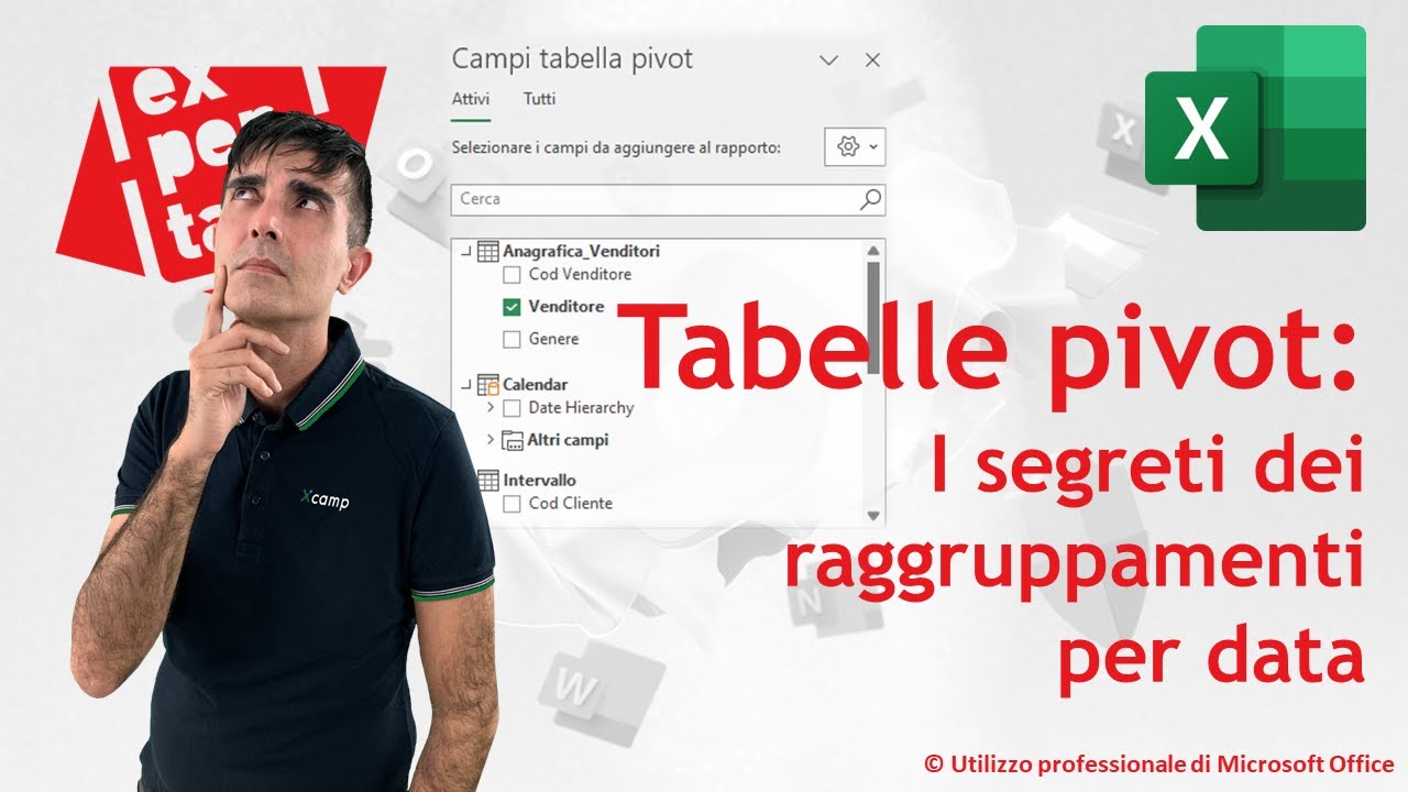 EXCEL – TRUCCHI E SEGRETI: 🤫 Tabelle pivot: I segreti dei raggruppamenti per data