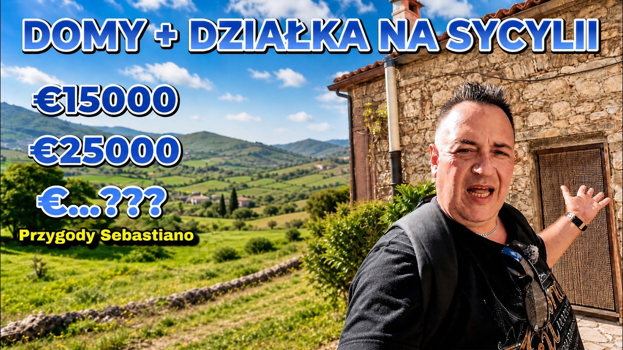 HIT 2 TANIE DOMY na SYCYLII + Mega DZIAŁKA