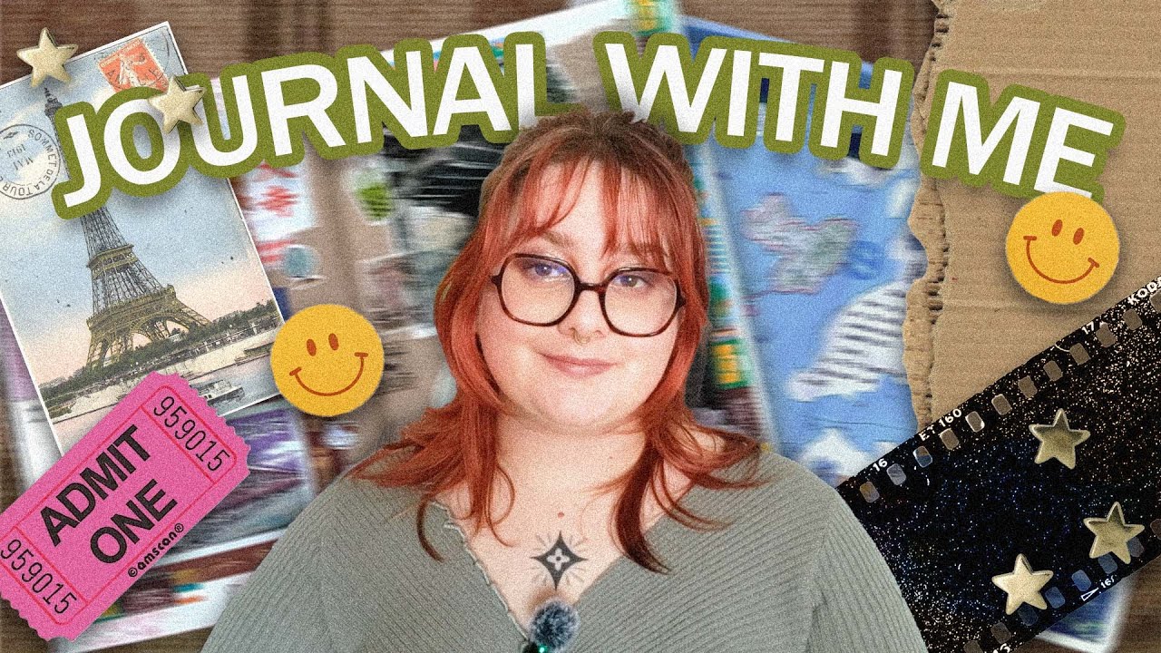 JUNK JOURNAL WITH ME 🗺️ souvenirs de voyage, concerts, Paris... || Sunny Mel
