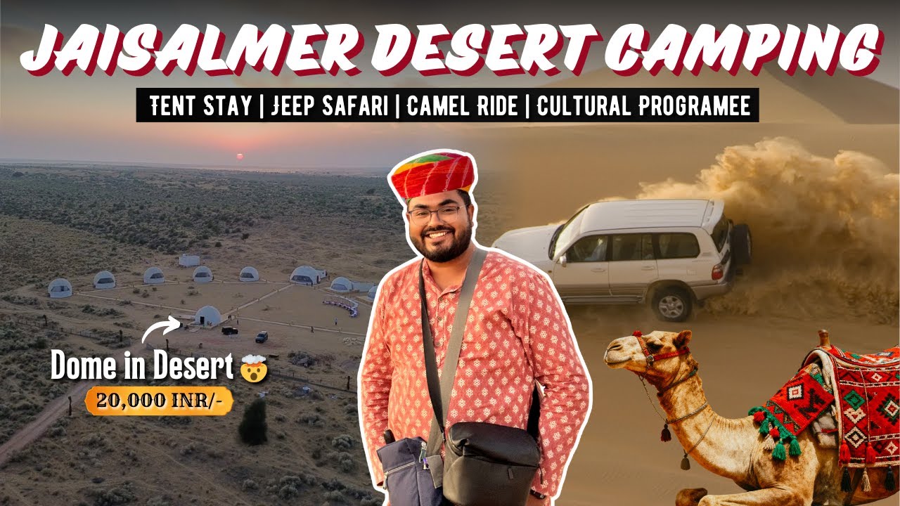 Magical World in Middle of Thar Desert | Jaisalmer Tent Stay | Sand Duning and Camel Ride