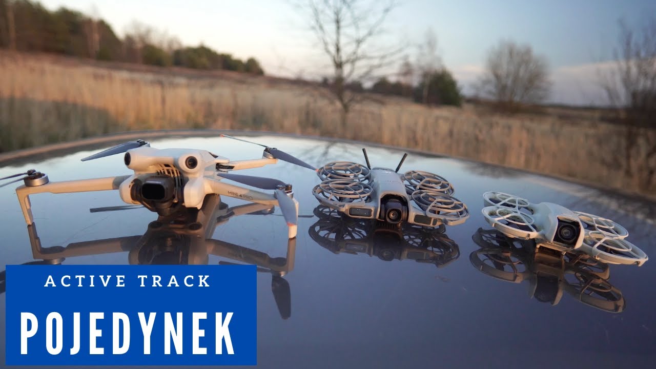 Pojedynek Active Track - DJI Neo vs. Neo 2 vs. Mini 4 Pro