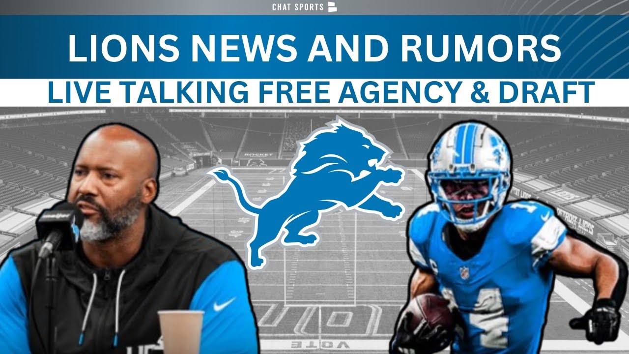 Detroit Lions News & Rumors: Lions Free Agency 2026 Eve