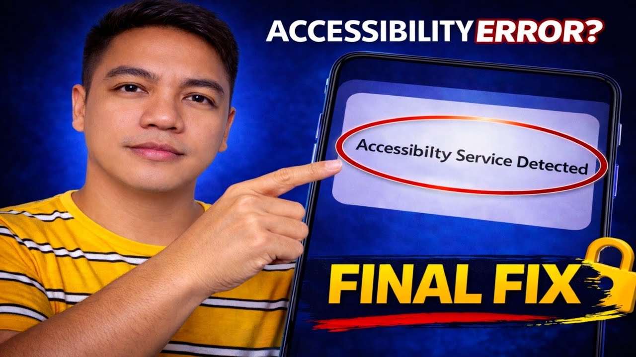 GCash Accessibility Service Detected? FINAL Fix 2026 | Permanent Solution (Part 3)
