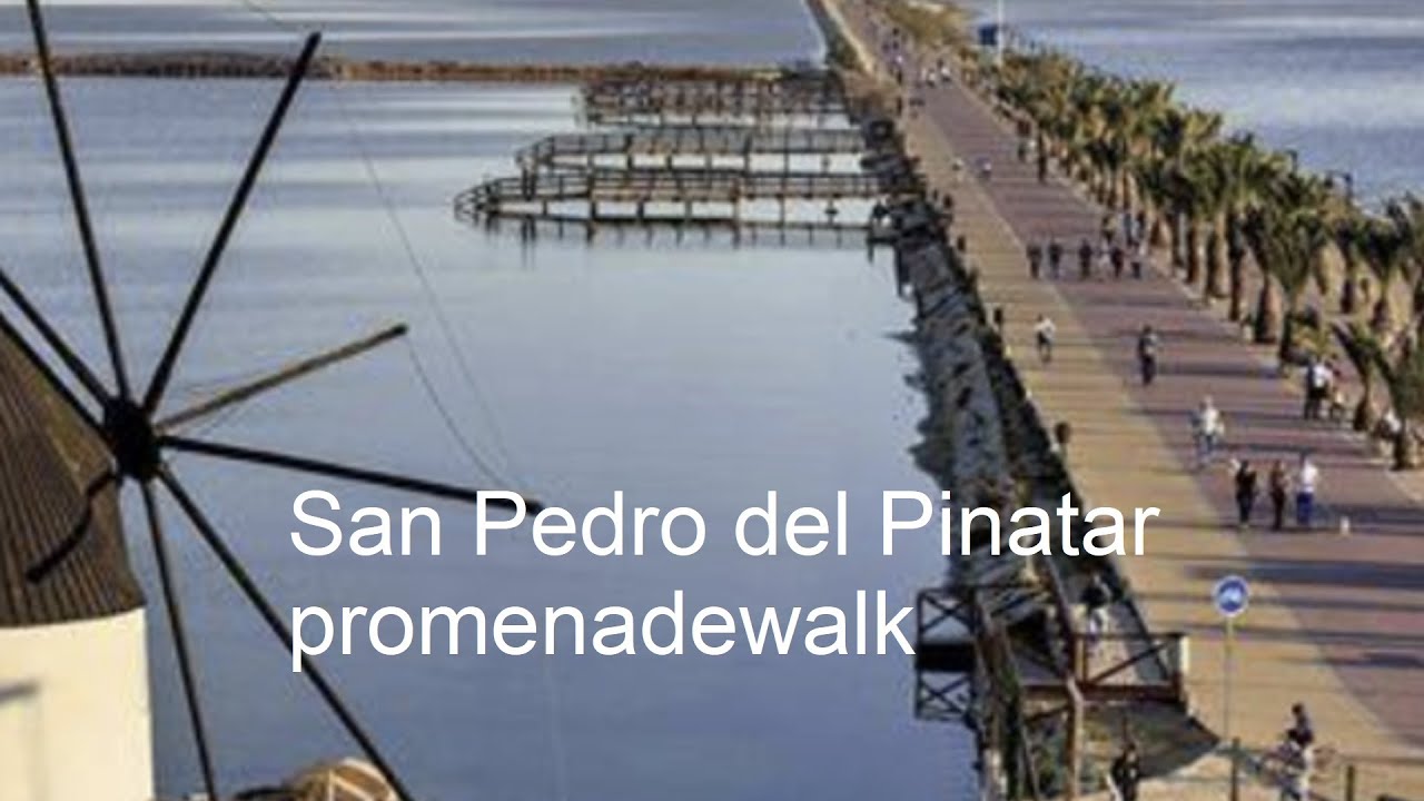 San Pedro del Pinatar, warm lakes, mud baths, Mar Menor, mota beach region of Murcia Spain 2.01.2025
