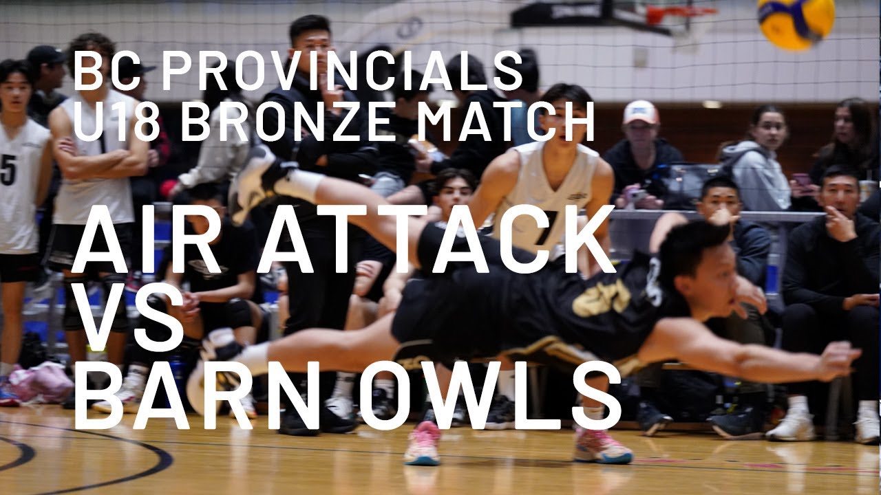 2023 BC Provincial Boys U18 Bronze - Air Attack vs Barn Owls