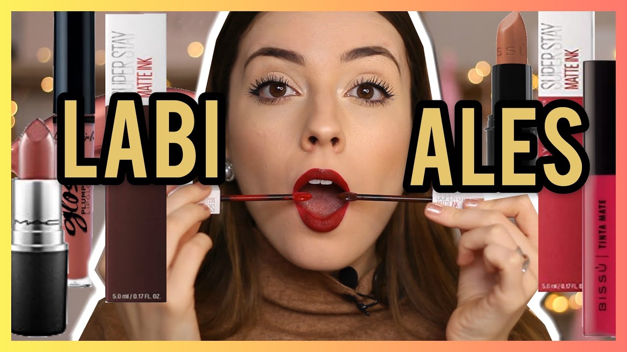 MI PASATIEMPO: ¡COMBINAR LABIALES! (BISSÚ, MAC, MAYBELLINE, LA GIRL) | MONILLACA